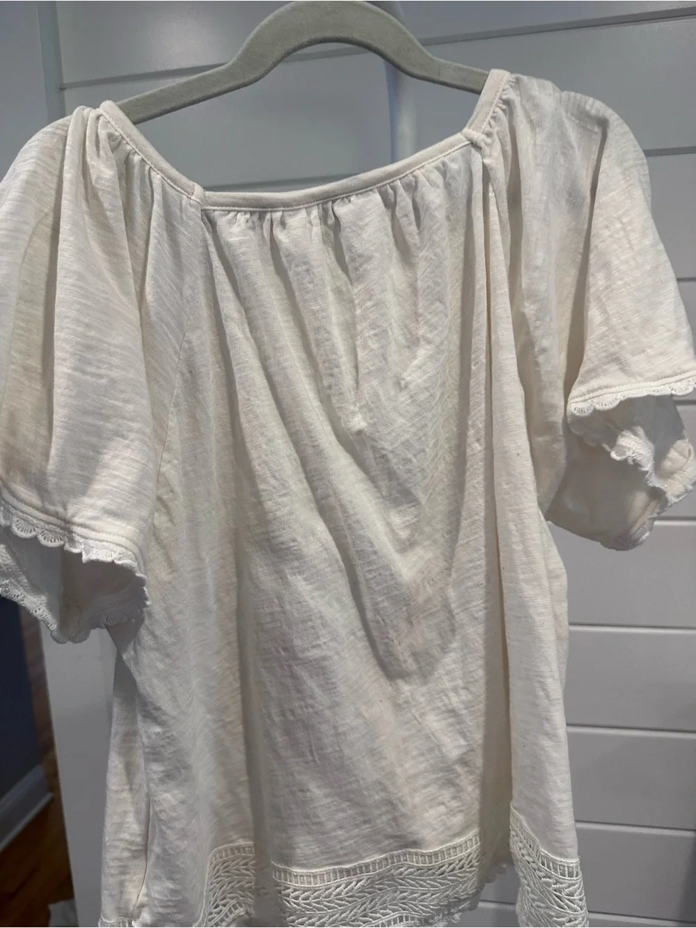 Set of two girls Smocked Peasant Tops